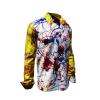 Entdecke bunte Hemden Herren HEARTBEAT - 100 % Baumwolle