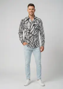 Entdecke bunte Hemden Herren STRUCTURA - 100 % Baumwolle