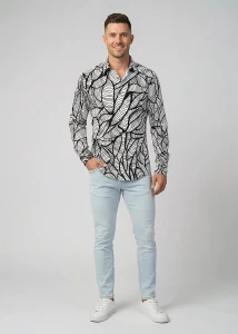 Entdecke bunte Hemden Herren STRUCTURA - 100 % Baumwolle