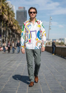 Discover colorful button up shirts for men NAYMA - 100%...