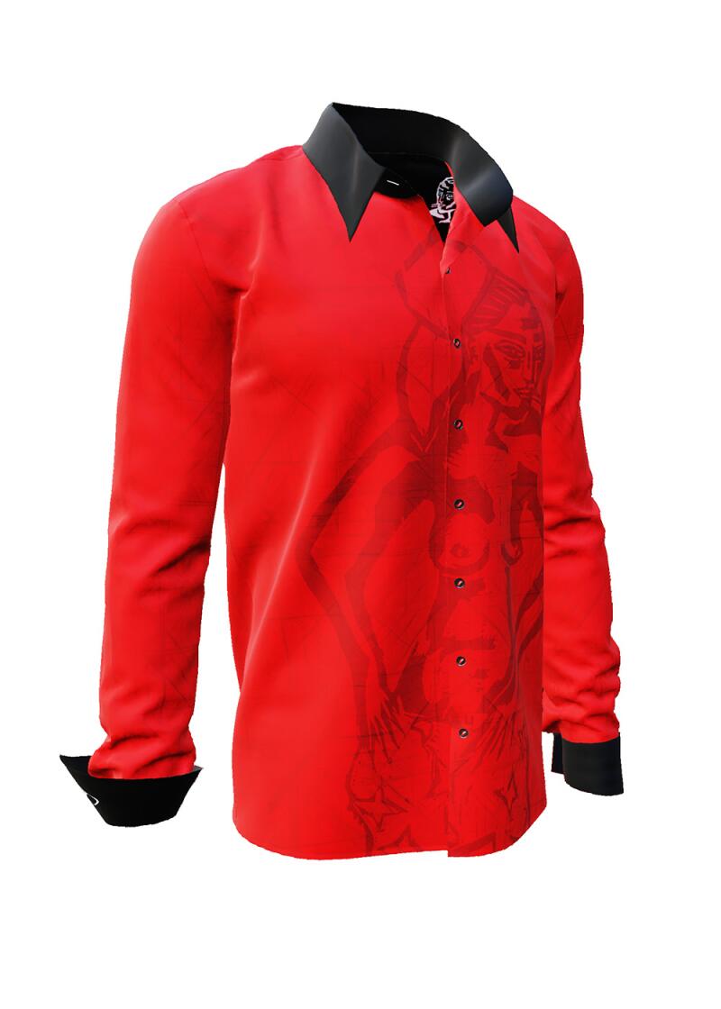 GTTIN - Rotes Hemd - GERMENS