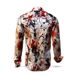 FADE TO GREY - Red black long-sleeved shirt- GERMENS...