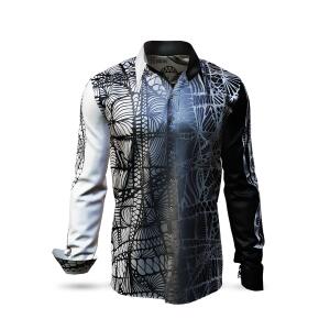 FILIGRAN - Long sleeve shirt with fine patterns - GERMENS...