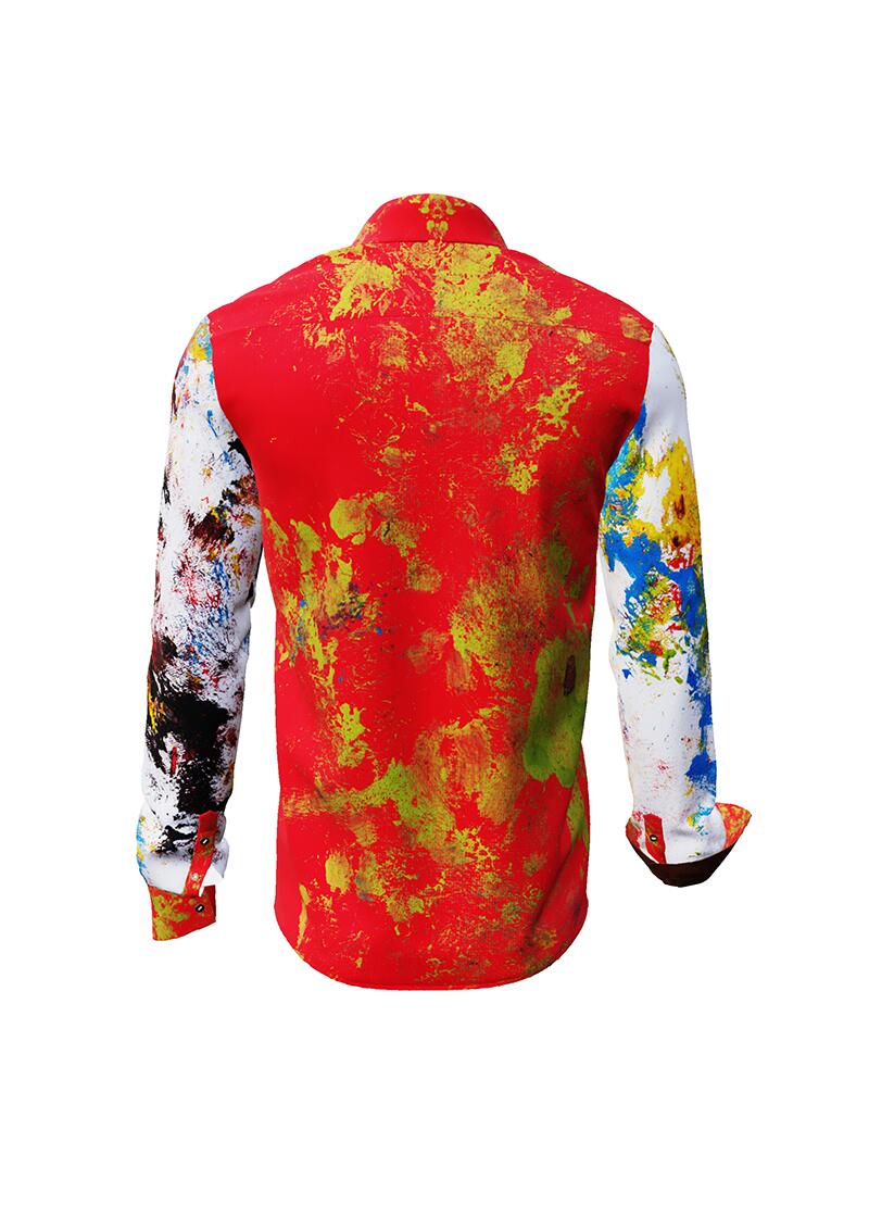 KAMALA - Long sleeve shirt by an animal artist - GERMENS artfashion - Special long sleeve shirt in small limitation - Made in Germany
