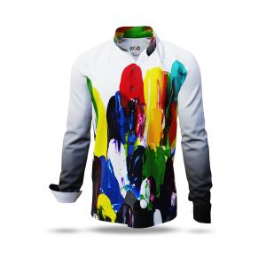 EGO - Colourful long sleeve shirt - GERMENS artfashion -...