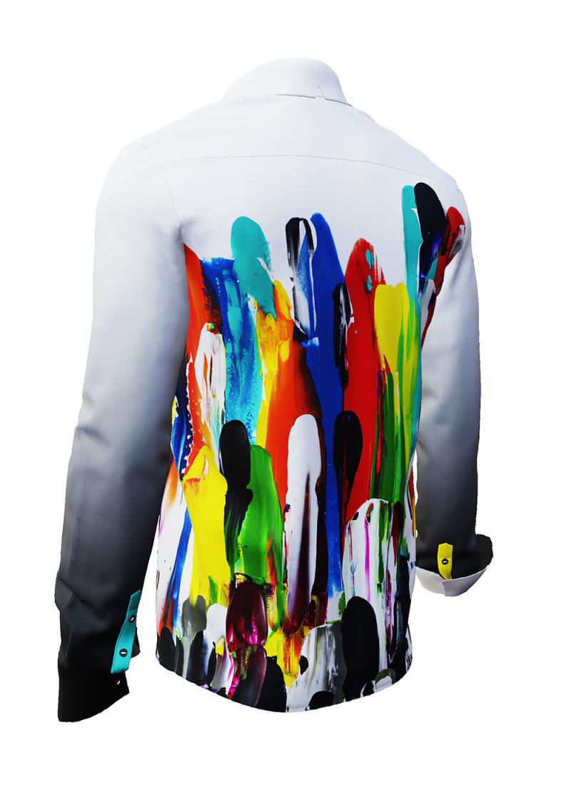 EGO - buntes Langarmhemd XXL - GERMENS