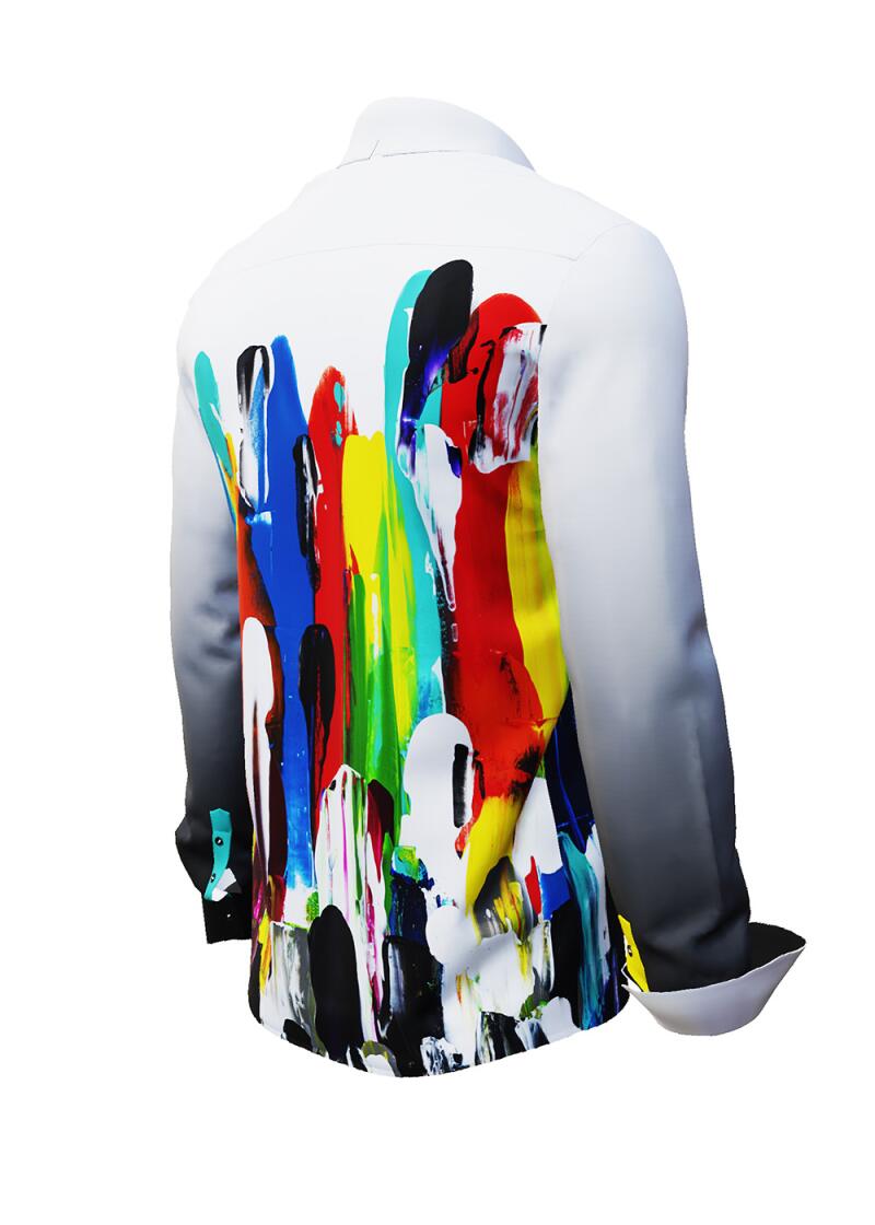 EGO - buntes Langarmhemd XXL - GERMENS