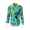 MAMBO BEACH - Bright casual shirt with coloured drawings - GERMENS