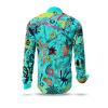 MAMBO BEACH - Bright casual shirt with coloured drawings - GERMENS