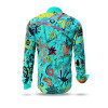 MAMBO BEACH - Bright casual shirt with coloured drawings - GERMENS