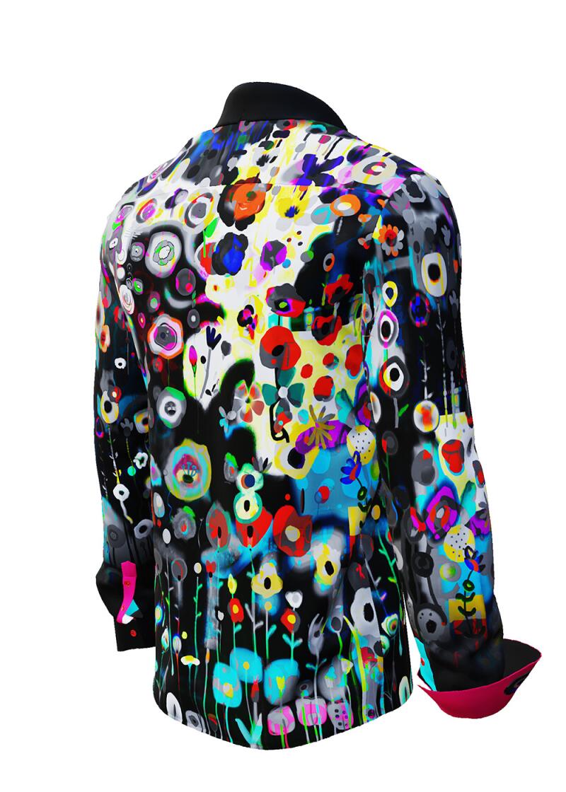 POWER FLOWER - Casual shirt with flowers - GERMENS
