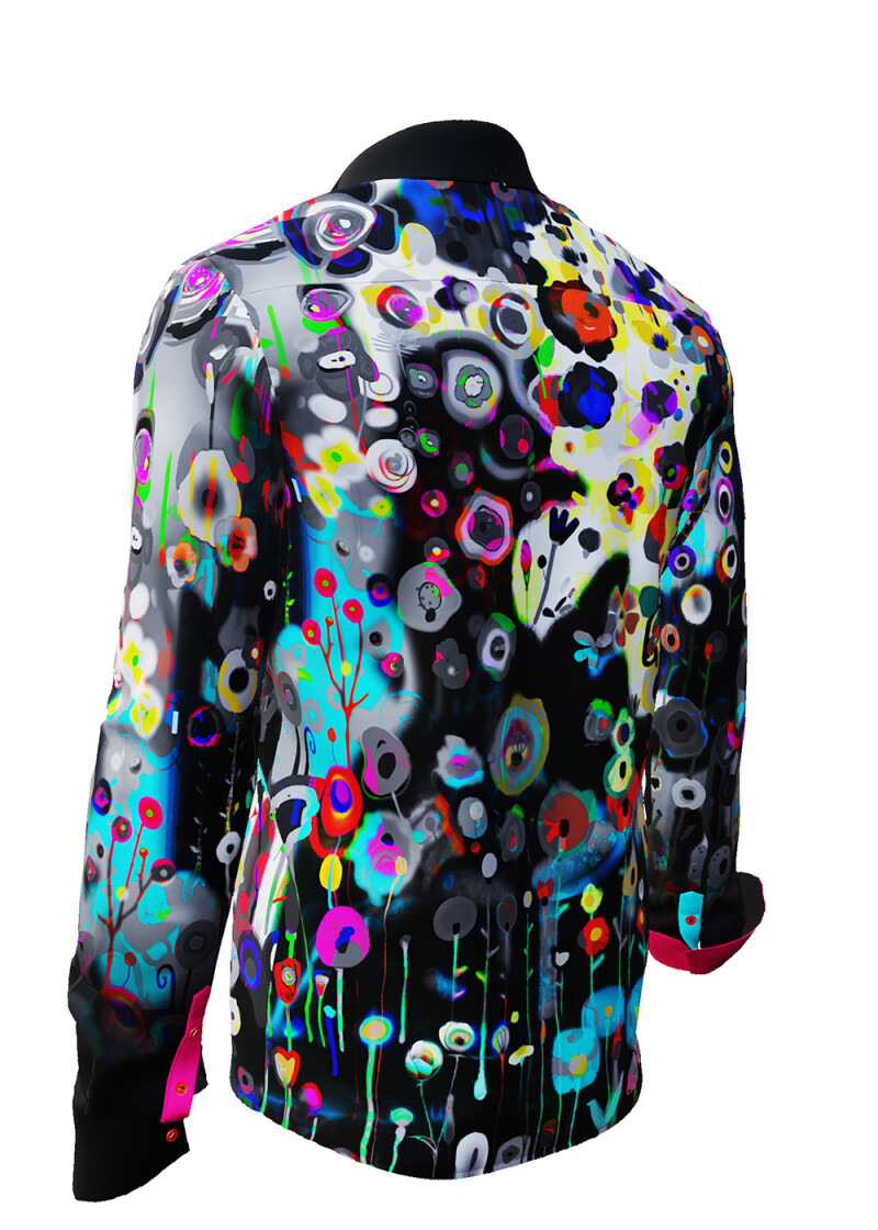 POWER FLOWER - Casual shirt with flowers - GERMENS