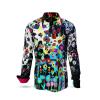 Entdecke bunte Hemden Herren POWER FLOWER - 100 % BW