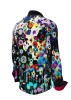POWER FLOWER Hemden Herren - 100 % Baumwolle - GERMENS artfashion M
