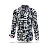 schwarz weiß Hemden Herren JUPPI von GERMENS artfashion - 10 Größen von XS bis 6XL - 100 % Baumwolle Made in Sachsen