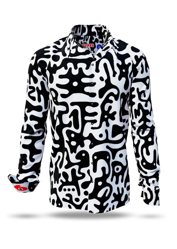 Entdecke bunte Hemden Herren JUPPI - 100% Baumwolle