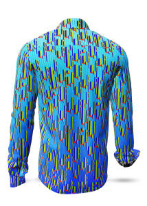 Discover Button Up Shirt STALACNITE BLUE - 100 % cotton