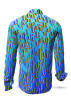 Discover Button Up Shirt STALACNITE BLUE - 100 % cotton