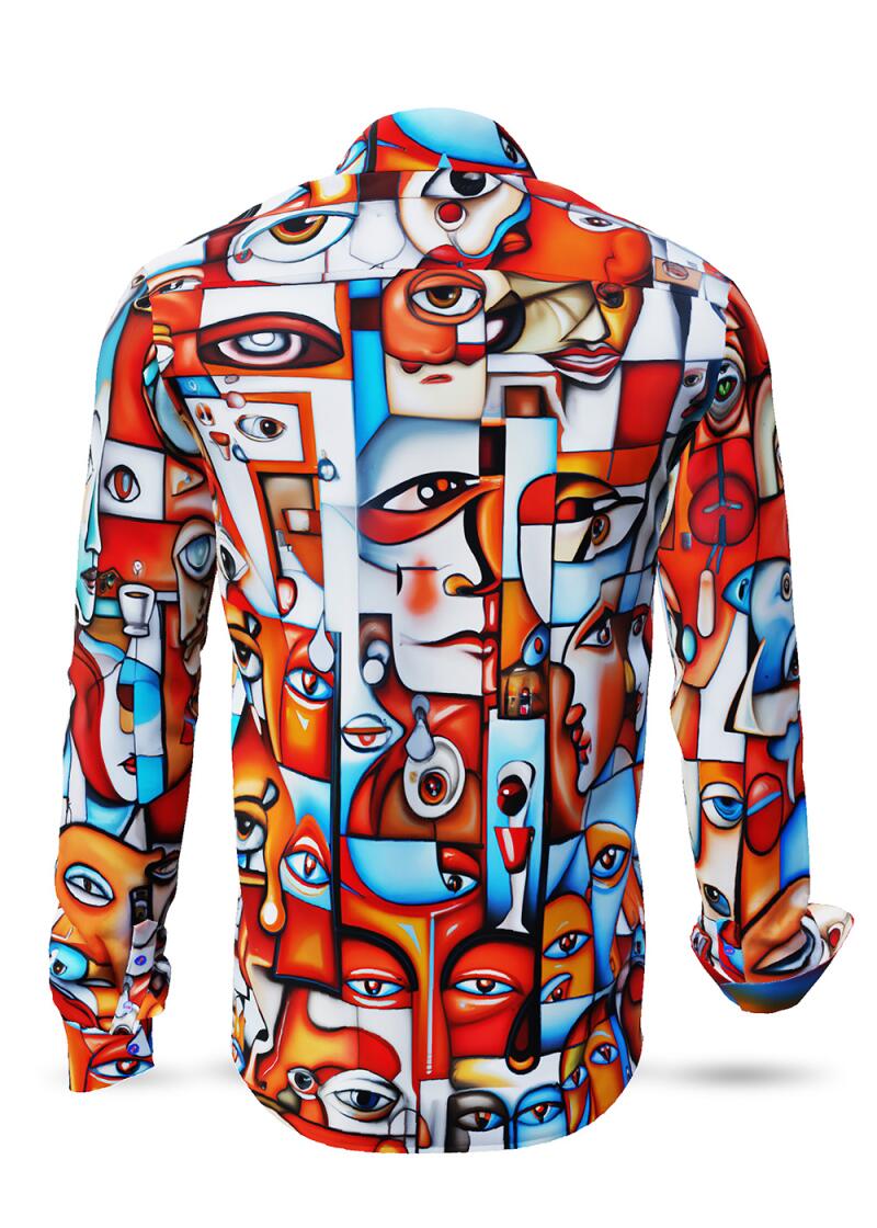 FACES - Long sleeve shirt with faces - GERMENS 
