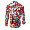FACES - Long sleeve shirt with faces - GERMENS 