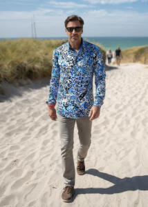 Discover colorful button up shirts for men BEACHWALK -...