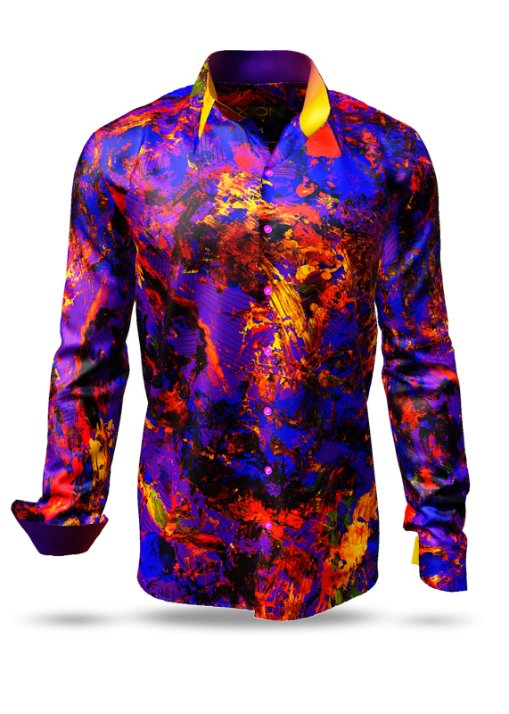Herren Langarmhemd EX-MAX Aus 100% Baumwolle – Freizeithemd Mit Westenstil & Taschen (normale Passform)