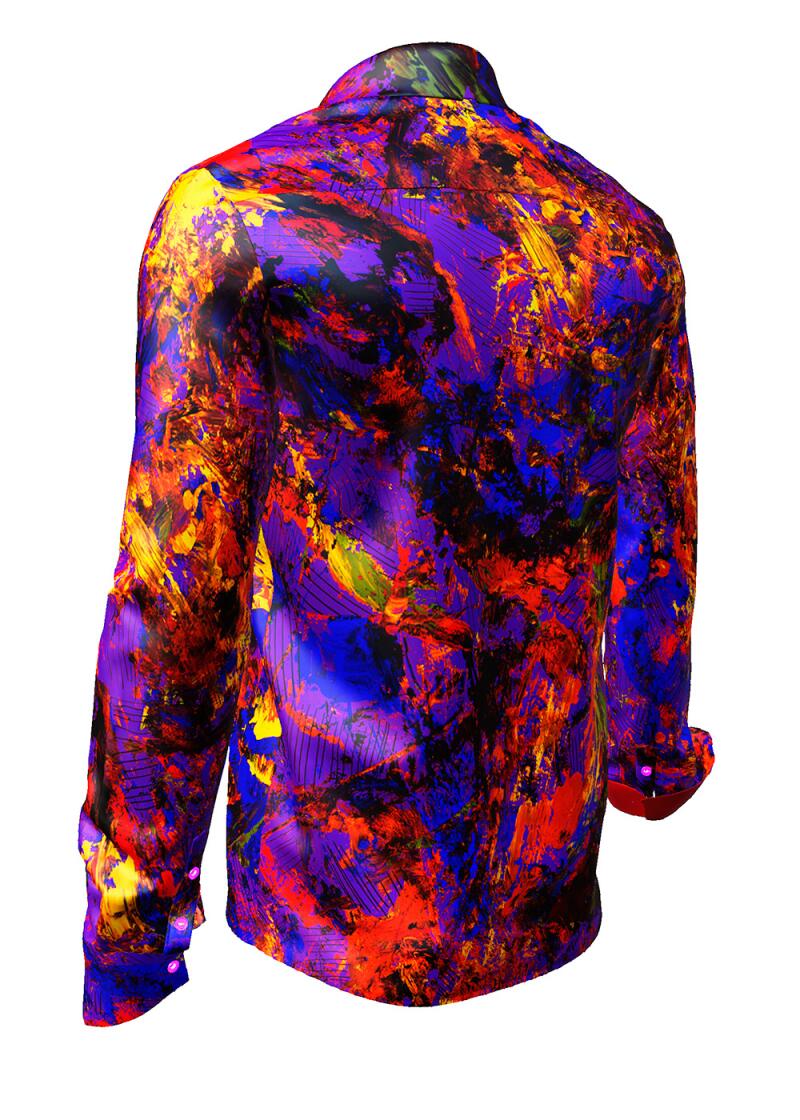AIXON - dark long sleeve shirt - GERMENS