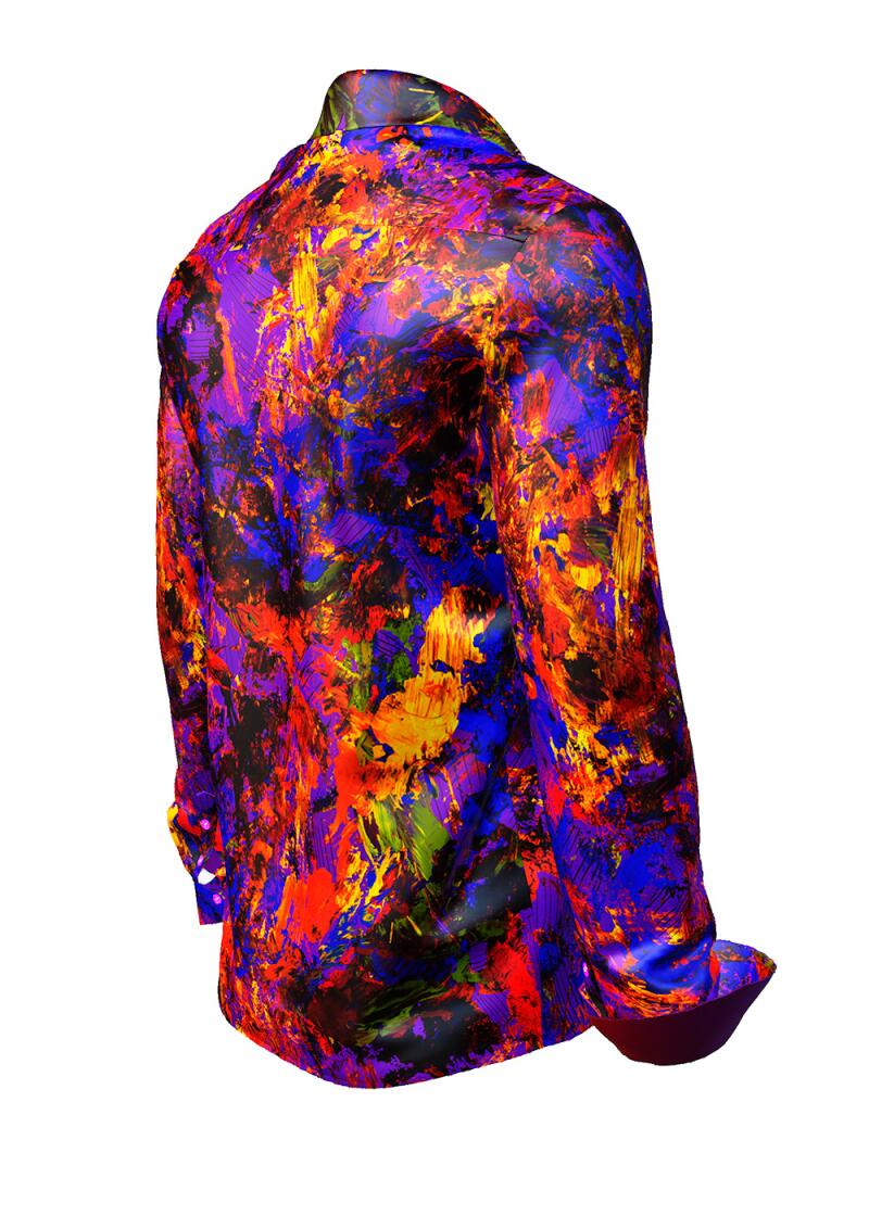 AIXON - dark long sleeve shirt - GERMENS