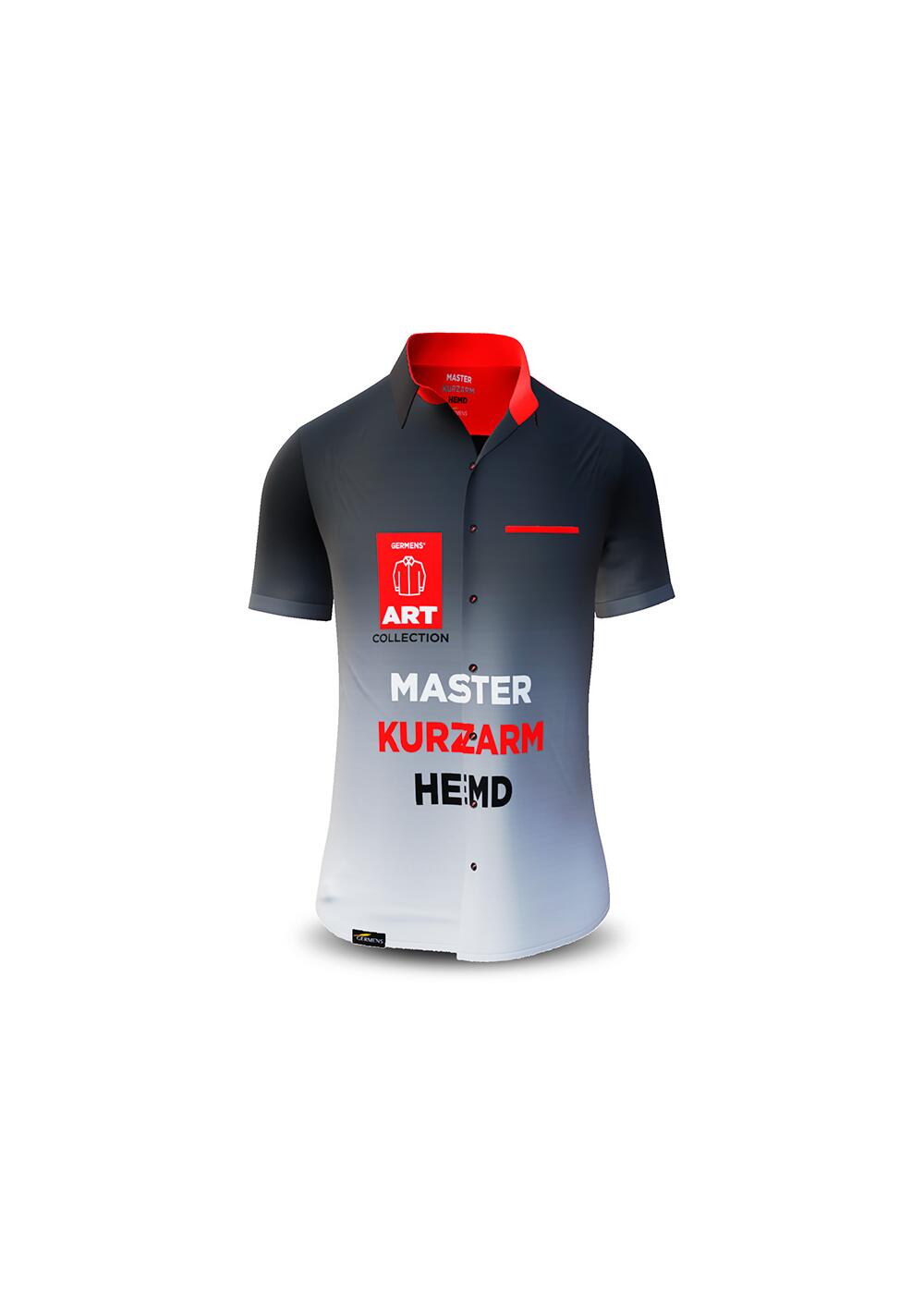 MASTER - Basic short sleeve shirt ART Collection - GERMENS
