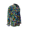 Entdecke bunte Hemden Herren SKULL PARTY - 100 % BW