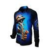 Button Up Shirt MR. DEATH PLAYS SAXOPHONE from GERMENS