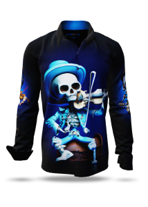 Entdecke Hemden Herren MR. DEATH PLAYS VIOLIN - 100 % Baumwolle
