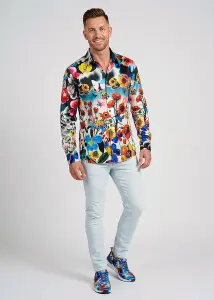 Discover colorful button up shirts for men FLOWERDREAM -...