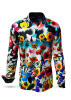 Entdecke bunte Hemden Herren FLOWERDREAM - 100 % BW