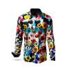 Discover Button Up Shirt FLOWERDREAM - 100 % cotton
