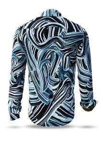Discover Button Up Shirt BRUSHSTROKE - 100 % cotton