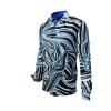 BRUSHSTROKE - blue long sleeve shirt - GERMENS