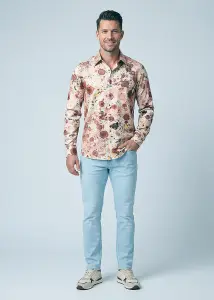 Entdecke bunte Hemden Herren PORPHYR CHEMNITZ - 100 %...