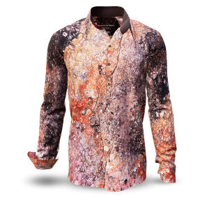 PETRIFIED FOREST CHEMNITZ 2 - Shirt with structures of...