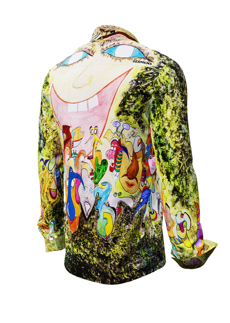 MASKENBALL - colorful long sleeve shirt - GERMENS