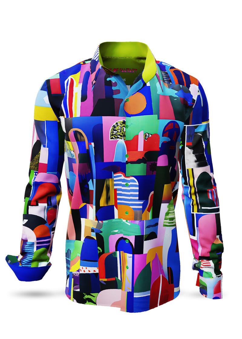 CITY OF FANTASY - Colorful long sleeve shirt - GERMENS