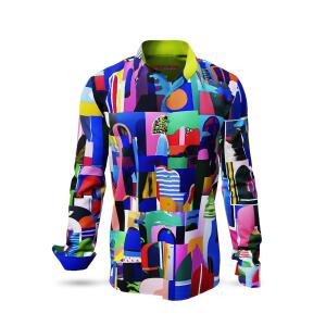 CITY OF FANTASY - Colorful long sleeve shirt - GERMENS