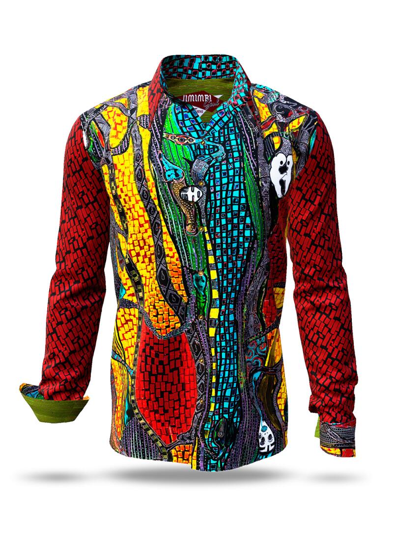 Entdecke bunte Hemden Herren JIMIMBI SOUL - 100 % BW