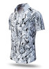 Short Sleeve Button Down GREYTRAIN – GERMENS artfashion – 100 % Cotton - Size 4XL