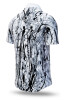 Summer shirt for men GREYTRAIN - 100% cotton - 10 sizes from XS to 6XL - exceptional design - finest workmanship - fabrics made in Germany - limited edition and exclusive