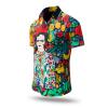 Button up shirt for summer BLUMEN MEXICOS - GERMENS