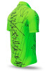 Button-down Shirt Short Sleeve DENADA GREEN – GERMENS artfashion – 100 % Cotton - Size 6XL