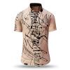 Sommer Hemden Herren DENADA BEIGE von GERMENS