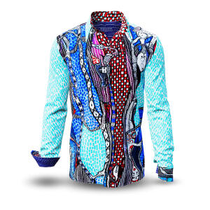 men´s long sleeve casual shirts JIMIMBI BLUES -...