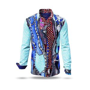 Entdecke bunte Hemden Herren JIMMI BLUES - 100% BW